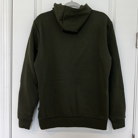 NWT Puma Amplified Sportstyle Core Hoodie Pullover Sweatshirt Size Medium Olive - Picture 7 of 10